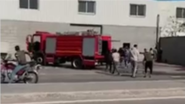 جانب من أعمال الإطفاء