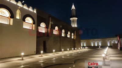 افتتاح مسجد عمرو بن العاص قبل أيام من شهر رمضان بسعة تتخطى 27 ألف مصلي | خاص 