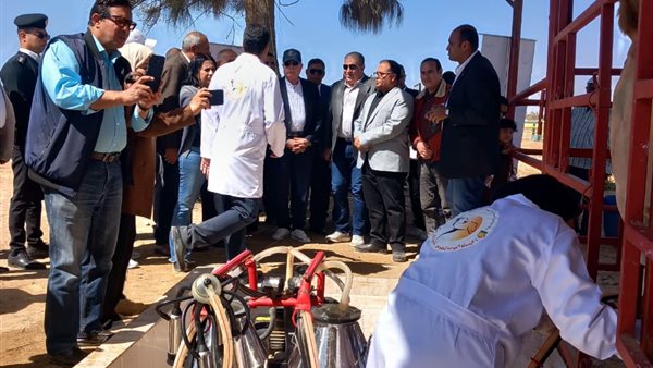 الحلب الآلي للإبل