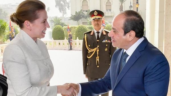 الرئيس السيسي ورئيسة