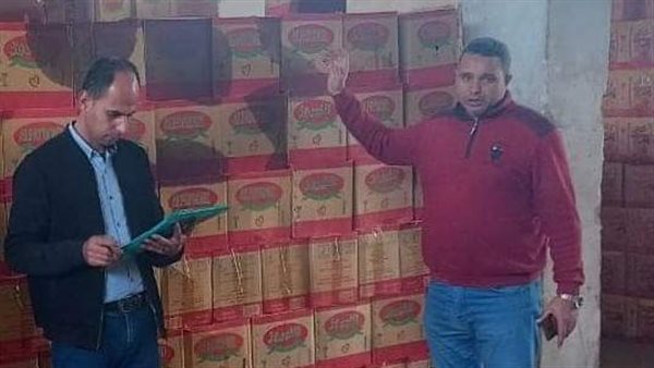 ضبط 59 كرتونة زيت