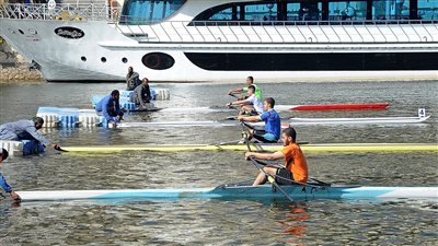 انطلاق بطولة الجمهورية للتجديف بمشاركة 600 لاعب اليوم