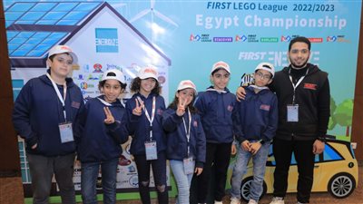 طلاب مصر يبدعون في مسابقة فيرست ليجو شالينج بمكتبة الإسكندرية