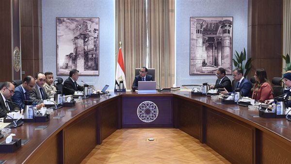 جانب من اجتماع الحكومة