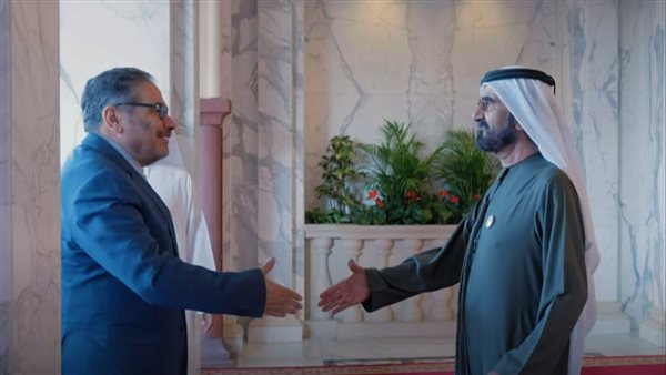 محمد بن راشد يستقبل