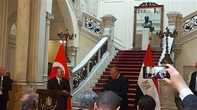 وزير الخارجية التركي: نعمل على تنسيق لقاء بين الرئيسين السيسي وأردوغان