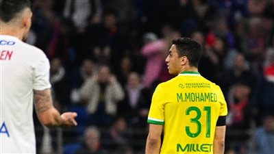 مصطفى محمد ينقذ نانت من الهزيمة أمام ليون بالدوري الفرنسي