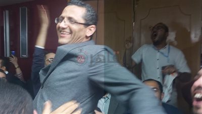 عاشت وحدة الصحفيين.. أول تعليق من خالد البلشي بعد فوزه بمقعد نقيب الصحفيين