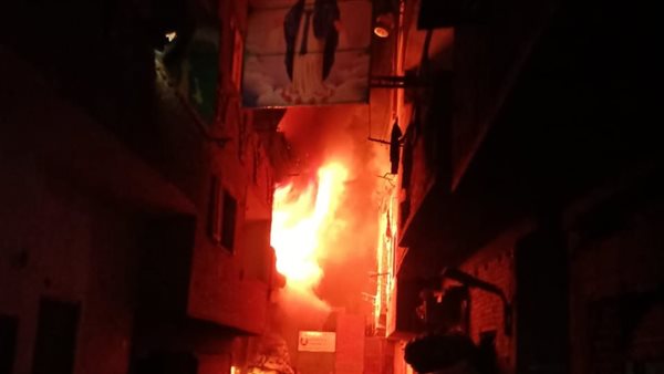 حريق بمصنع ورق بمنشية