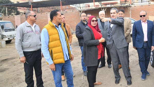 محافظ الغربية يتفقد