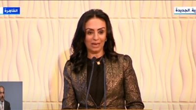 مايا مرسي أمام السيسي: أمهات وبنات مصر عمرها ما هتخاف طول ماهي عارفة إن أبوها وأخوها هو رئيس الجمهورية