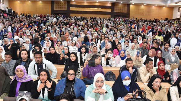 جانب من حضور الطلاب