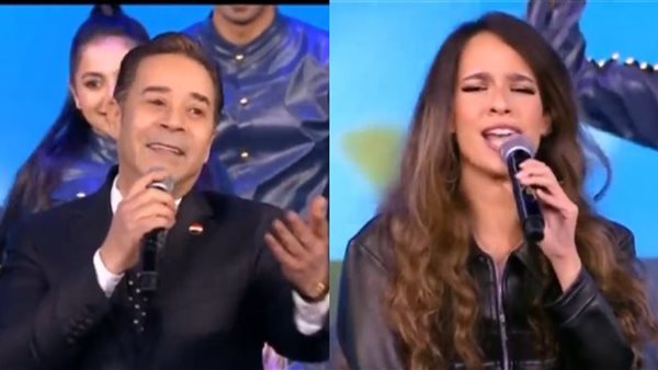 هنا يسري ومدحت صالح