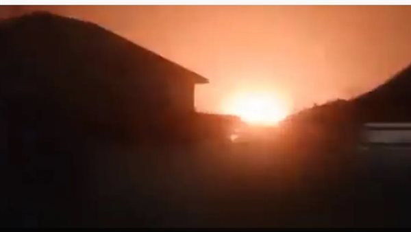 الانفجار الذي وقع