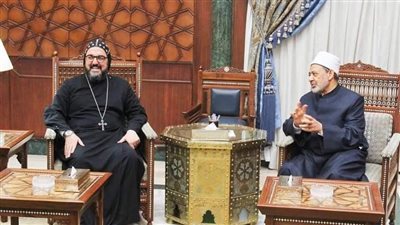 كاهن الكنيسة السريانية الأرثوذكسية بمصر يهنئ الرئيس السيسي وشيخ الأزهر بحلول رمضان