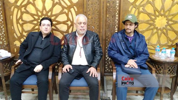 أشرف زكي في عزاء