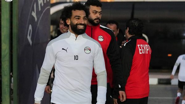 محمد صلاح من مران