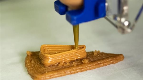 صنع كعكة بتقنية ثلاثية