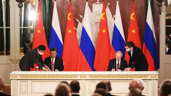 الرئيسين الصيني والروسي