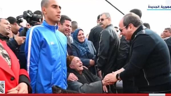 مُسن للرئيس السيسي: