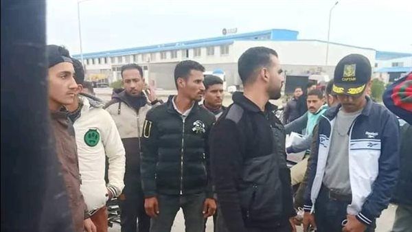 جانب من الحادث 