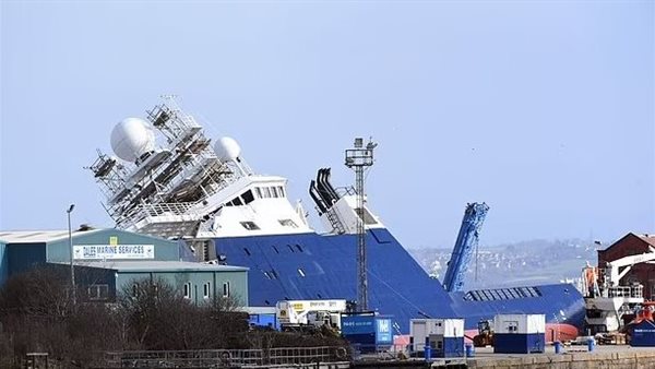 انقلاب سفينة في بريطانيا