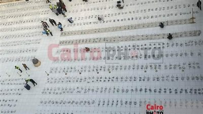 4 آلاف وجبة يوميا.. الجامع الأزهر يستقبل الصائمين بأكبر مائدة إفطار جماعي | بث مباشر