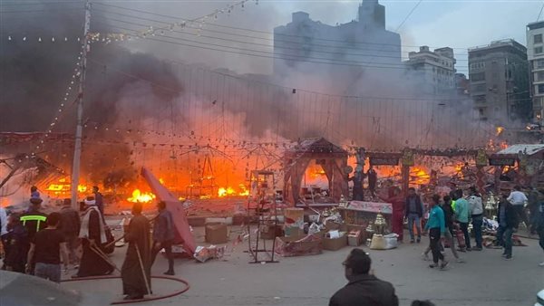 حريق الدقهلية