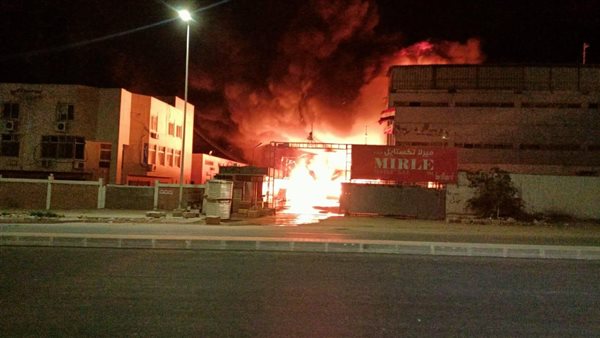 حريق العبور 