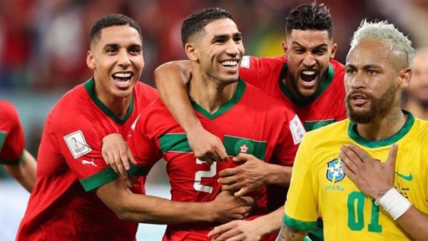 منتخبي البرازيل والمغرب
