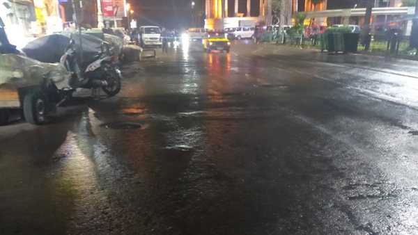 هطول أمطار على الإسكندرية