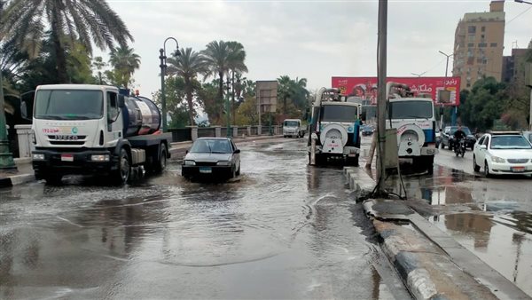 إزالة آثار الأمطار