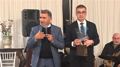 الكونفيدرالية الإيطالية تكرم رئيس اتحاد العمال المصريين بإيطاليا بمنتدى اقتصاد دول حوض البحر المتوسط | صور 