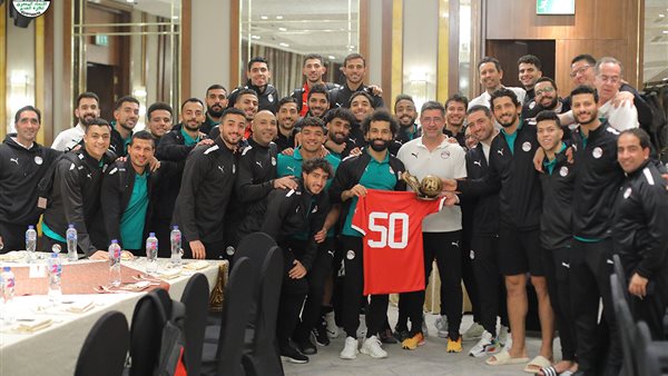 احتفالية منتخب مصر