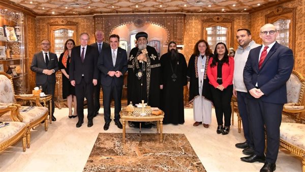 جانب من الزيارة 