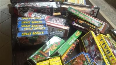 ضبط الآلاف من الألعاب النارية في حملات للأجهزة التنفيذية بالفيوم