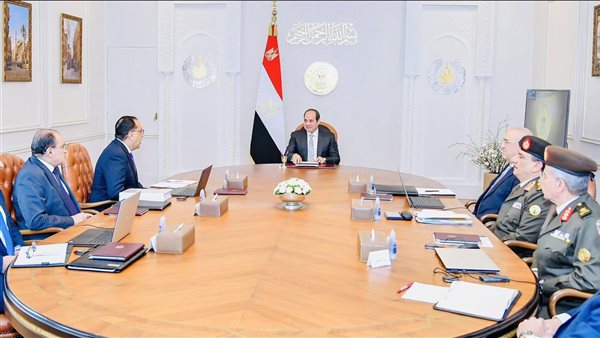 الرئيس السيسي يجتمع