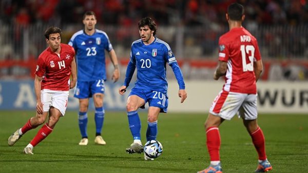 مباراة إيطاليا ومالطا