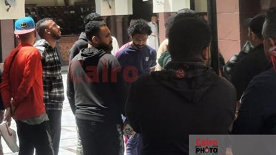 عبد الحفيظ والعامري فاروق على رأس حضور جنازة زوج والدة حسين الشحات