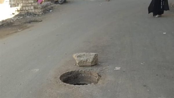 سرقة أغطية بالوعات