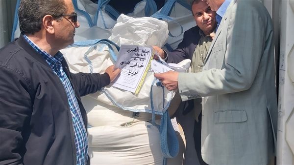 جانب من مضبوطات الأسمدة