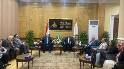 مصر للتميز الحكومي تتابع عملية التحكيم النهائية للجوائز الداخلية بجامعة بنها