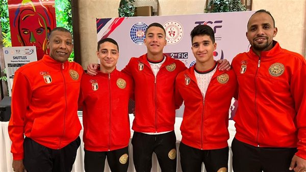 بعثة منتخب مصر للجمباز