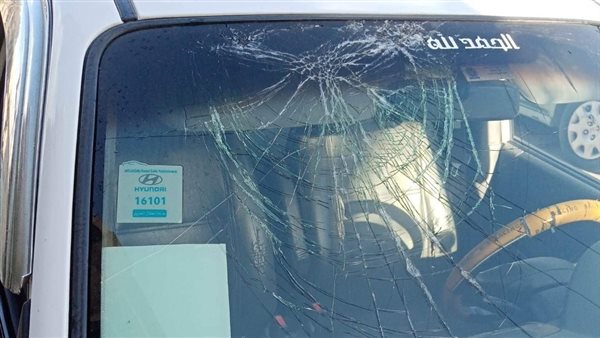 السيارة التي تم الاعتداء