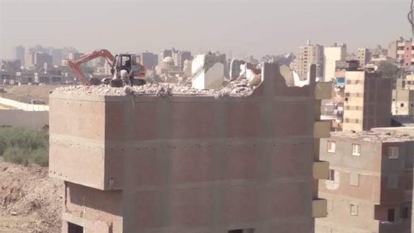 هدم عقارات عزبة أبو