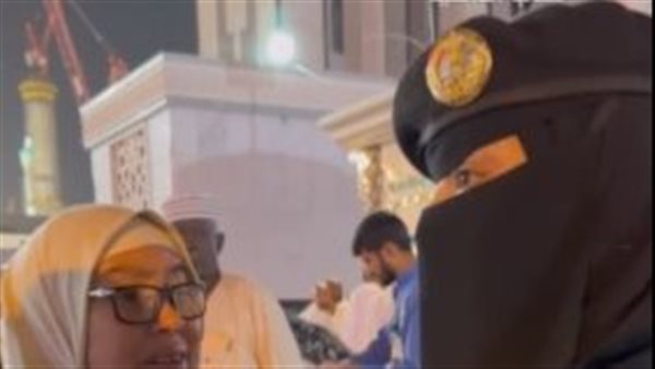 مجندة سعودية بموسم